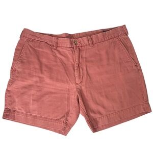 Polo Ralph Lauren Classic Fit Light Red Chino Cotton Shorts Mens 38